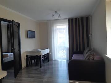 Фото номера Апартаменты с балконом Гостевой дом Polyana Aqua Resort г. Поляна 4