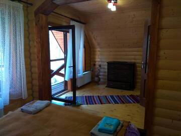 Фото номера Дом с 2 спальнями Отель Chalet Vedmezhe г. Поляна 2