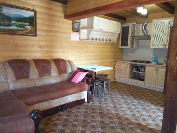 Фото номера Дом с 2 спальнями Отель Chalet Vedmezhe г. Поляна 8