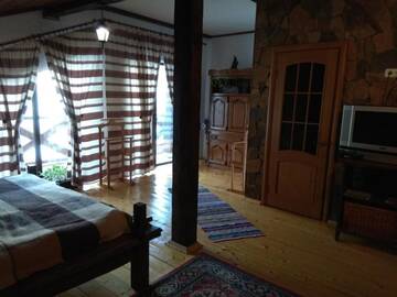 Фото номера Люкс с видом на горы Отель Chalet Vedmezhe г. Поляна 8
