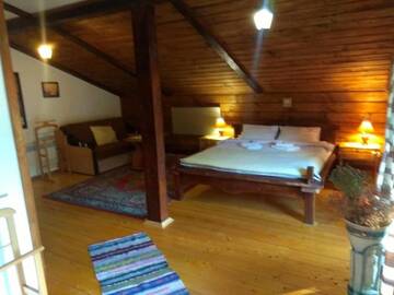 Фото номера Люкс с видом на горы Отель Chalet Vedmezhe г. Поляна 2