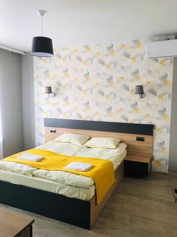 Фото номера Апартаменты с 1 спальней Апартаменты Arena Village Deluxe г. Поляна 7